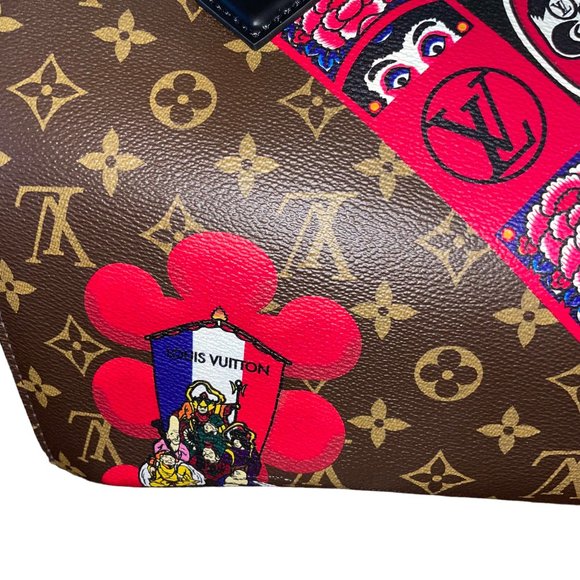 NWT Louis Vuitton Kabuki Speedy 30 Handbag Limited Edition Monogram New Tadashi - Picture 3 of 14